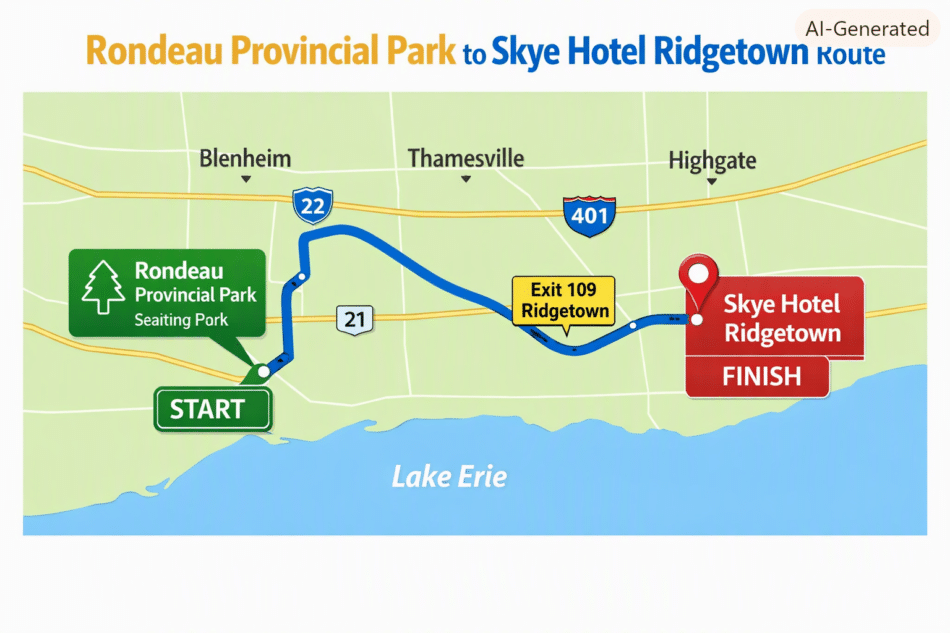 Hotel Near Rondeau Provincial Park
